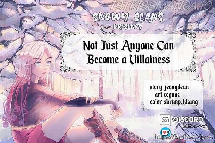 Not Just Anybody Can Become a Villainess Chapter 56 1